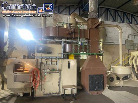 Linha produzir caf� torrado mo�do expresso Lilla