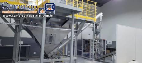 Misturador de pás 1500 litros em inox Bonsucesso