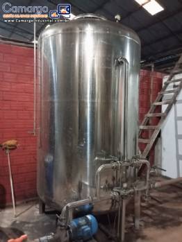 Filtro declarador em inox Zegla 15.000 litros