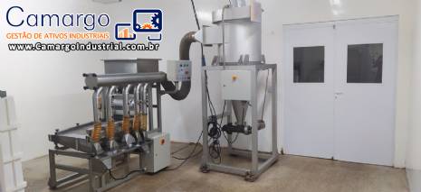 Descascador de amêndoas de cacau moinho martelo JAF Inox