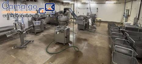 Ind�stria planta empresa frigor�fica processadora para desossa processamento de carnes e embutidos
