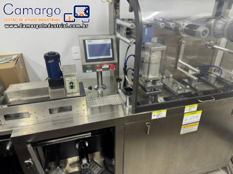 Termoformadora de blister blistadeira autom�tica em inox Tecfag