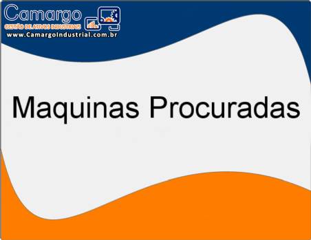 Procura-se: Espalmadeira e impregnadora largura �til 2 Metros modelo Simles com secagem
