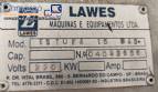 Estufa para secagem de pós e granulados elétrica em inox Lawes