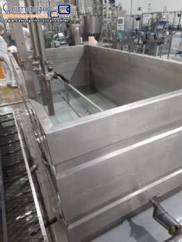 Tanque isolado em a�o inox para fabrica��o de queijos BB Inox 3500 litros