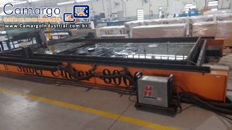 Corte á plasma cutter 8000 Siber