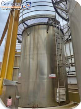 Tanque de armazenameno reservatrio em inox 27.000 litros Ricefer