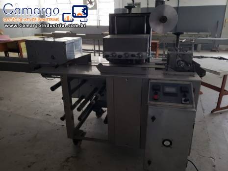 Embaladora flow pack invertida termo encolh�vel