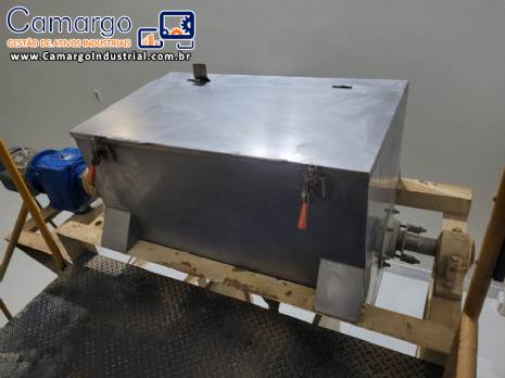 Misturador de pás em inox 700 L Bonsucesso