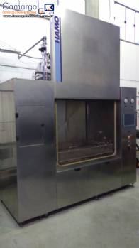 Lavadora industrial peças vidraria Hamo