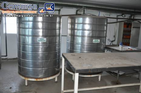 Linha industrial para fabricação de cosmético
