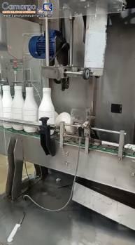 Rotuladora sleeve com t�nel � vapor Robust Pack enfardadeira de garrafas Rodighero