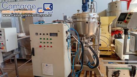 Processador de alimentos  vacuo 160 L inox Incal