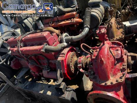 Motor estacionário a diesel com bomba anti-chamas Scania 308 CV