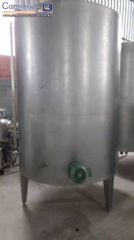 Tanque para 3.000 L em ao inox Brasholanda