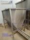 Silo de armazenamento ensacadeira em inox com rosca transportadora sa�da 1000 litros