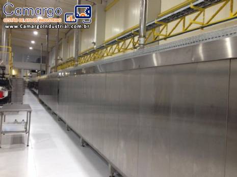 Forno cont�nuo 72 m Ariete