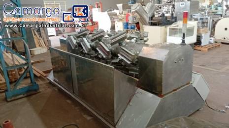 Centrfuga em inox para ovos de chocolate pscoa 28 livros NKS