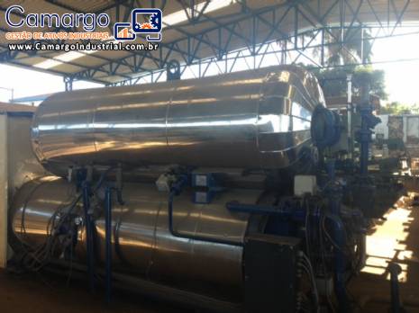 Autoclave rotativa Rotomat Stock Autoclave rotativa Rotomat Stock