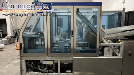 Empacotadora encaixotadora automática de embalagens cartonadas Tetra Pak Cardboard Packer Empacotadora encaixotadora automática de embalagens cartonadas Tetra Pak Cardboard Packer